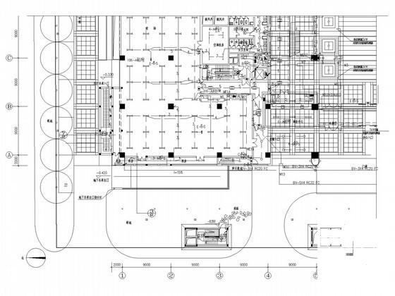 22层大型综合楼电气CAD施工图纸219张（变配电系统及二次原理图） - 2
