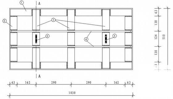 国内小区10KV电缆井电气设计CAD施工图纸(断面图) - 4