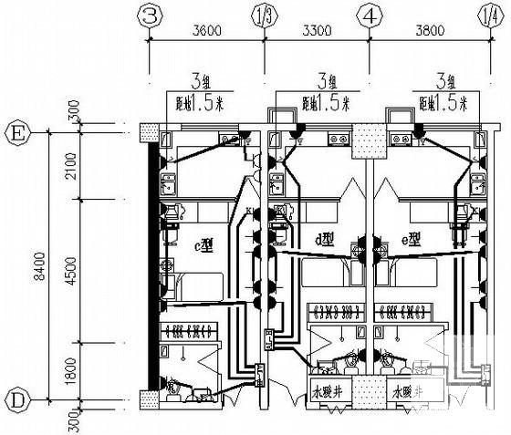 一类综合性高层建筑电气CAD施工图纸（负荷照度计算书） - 3