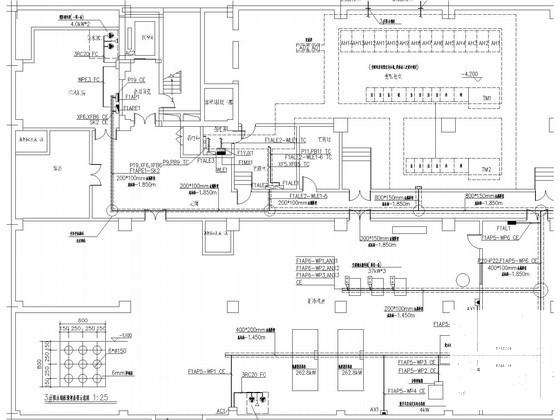 综合性二级甲等医院病房楼电气设计CAD施工图纸(消防报警及联动) - 3