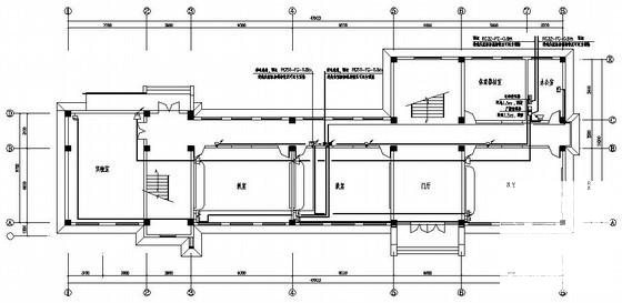 3层小学教学楼电气设计CAD施工图纸 - 2