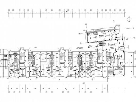 30层住宅楼电气设计CAD施工图纸（甲级设计院）(火灾自动报警) - 2
