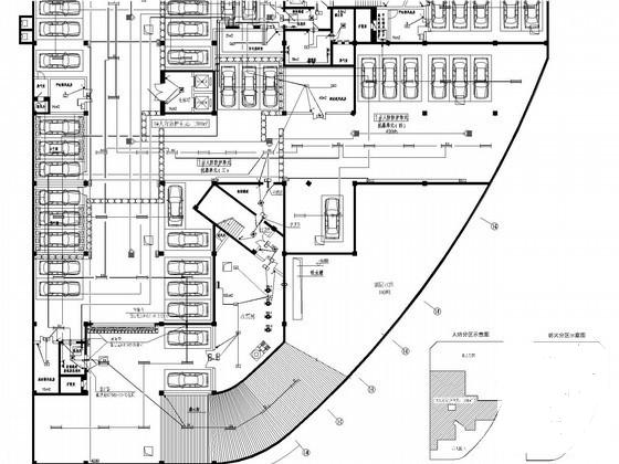 安居工程电气设计CAD施工图纸（甲级设计院）(火灾自动报警) - 1