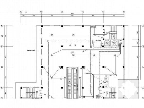 安居工程电气设计CAD施工图纸（甲级设计院）(火灾自动报警) - 5