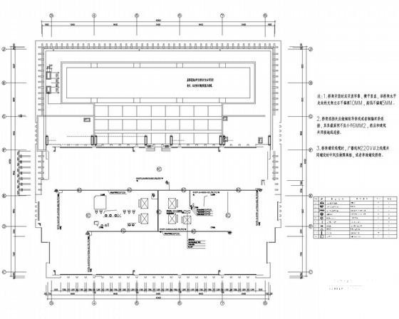 高层商务办公楼较全弱电系统电气设计CAD施工图纸 - 1