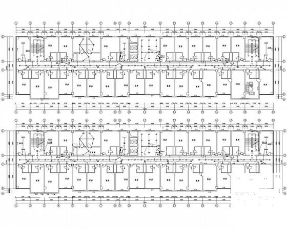 8层大型产品展览楼电气设计CAD施工图纸(自动报警系统图) - 1