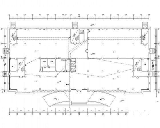 8层大型产品展览楼电气设计CAD施工图纸(自动报警系统图) - 3