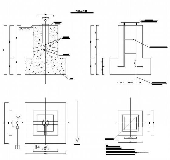 产业园区路灯电气设计CAD图纸（路长1944米） - 2