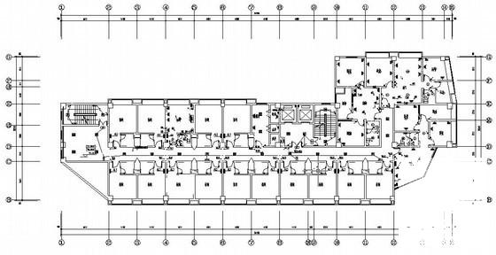 8层商贸中心迎宾楼电气设计图纸（二级负荷）(消防联动控制系统) - 4