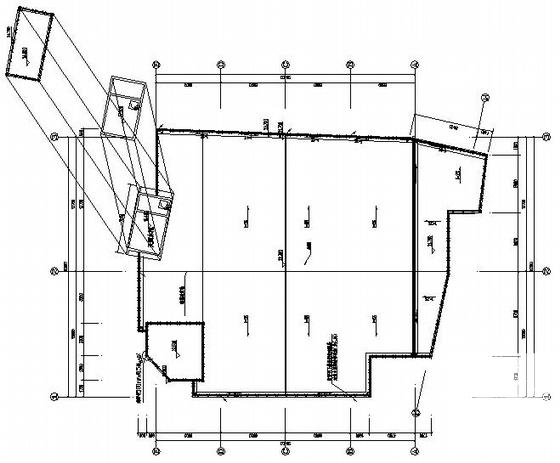 3层学校体训楼电气设计CAD图纸（高24.5米）(防雷接地系统) - 2