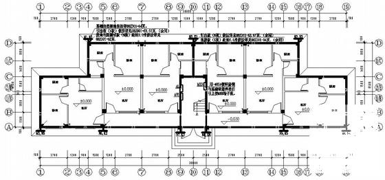 5层住宅楼电气设计CAD图纸（三级负荷）(综合布线系统) - 4