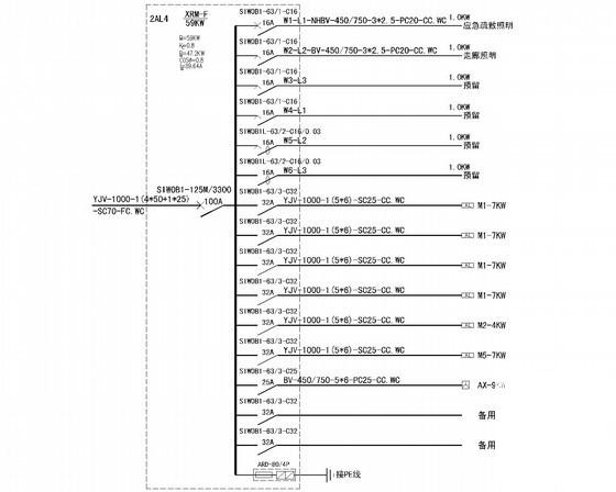 4层小学完整强弱电施工cad图纸(最新设计新火规甲级设计) - 3