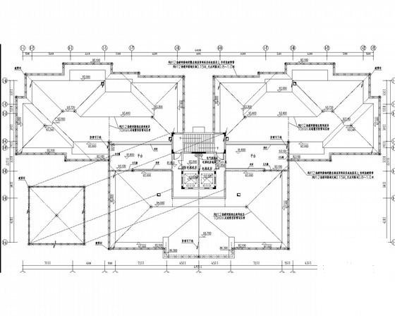 一类高层住宅楼电气CAD施工图纸77张(消防自动报警) - 3