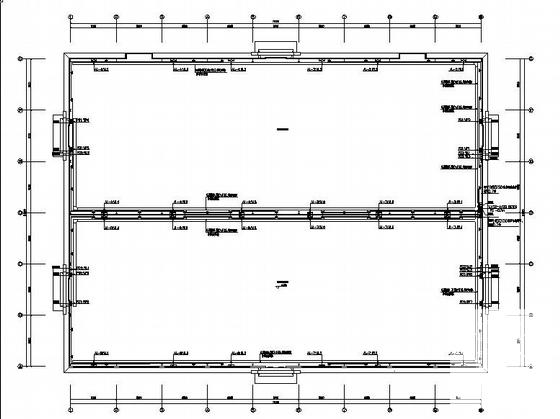 厂房电气设计CAD图纸（二级负荷）(火灾自动报警) - 3