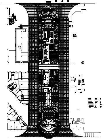 广场亮化工程电气设计CAD施工图纸（三级负荷）(防雷接地系统等) - 4