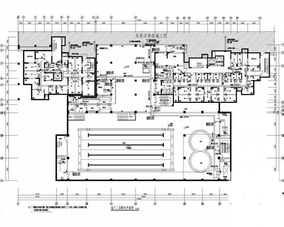 18层小区住宅楼强弱电CAD施工图纸（甲级设计院）(火灾自动报警) - 1