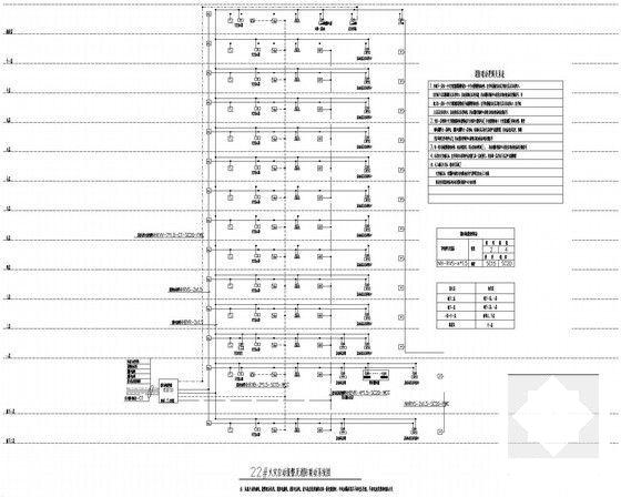 18层小区住宅楼强弱电CAD施工图纸（甲级设计院）(火灾自动报警) - 4