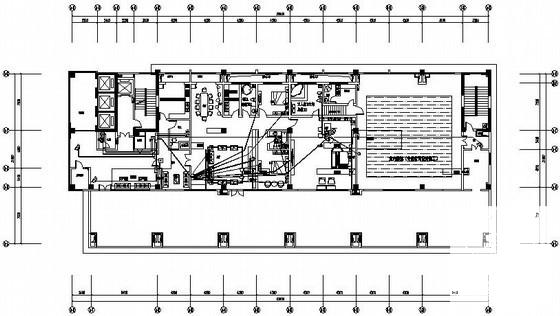 14层酒店弱电系统CAD施工图纸(闭路电视监控) - 3