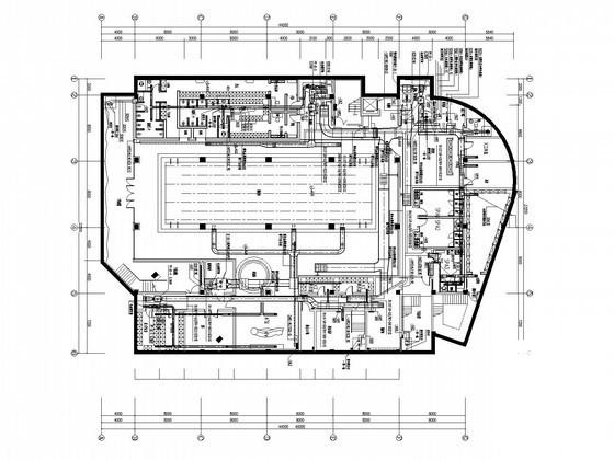 4层知名商务会所电气CAD施工图纸(火灾自动报警) - 1