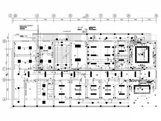 3层医院病房楼改建工程电气CAD施工图纸(空调自控原理图) - 1