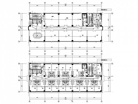 13层综合办公楼电气设计CAD施工图纸(联动控制系统) - 2