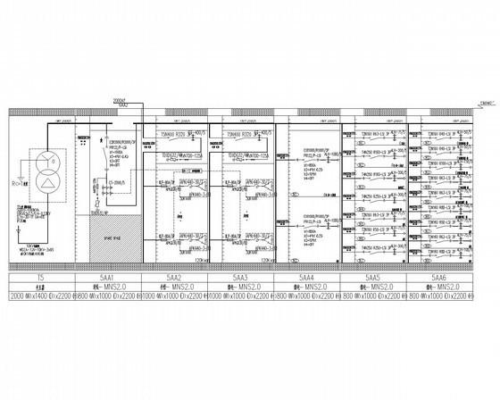 6层小型商务办公楼电气设计CAD施工图纸（变配电系统） - 3