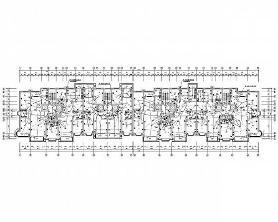 二类高层小区住宅楼电气设计CAD施工图纸 - 1