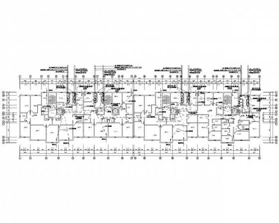 二类高层小区住宅楼电气设计CAD施工图纸 - 3