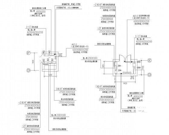 二类高层小区住宅楼电气设计CAD施工图纸 - 4