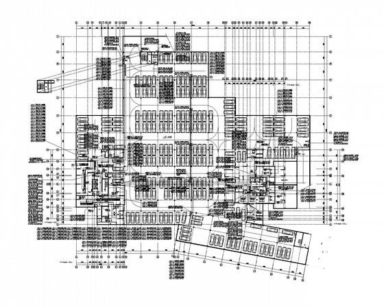 一类高层商业建筑群强弱电CAD施工图纸（5栋高层、甲级设计院） - 1