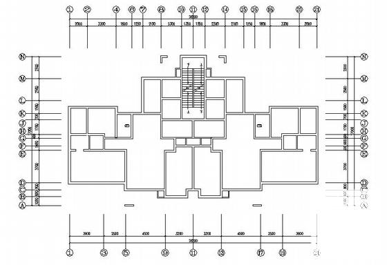 26层住宅楼小区电气设计CAD图纸（一级负荷）(防雷接地系统) - 1
