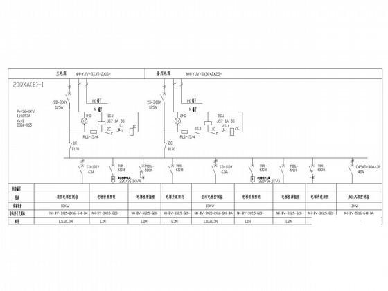 19层小区住宅楼电气设计CAD施工图纸 - 3