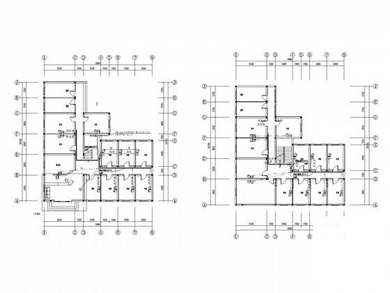 综合性重点大学食堂电气设计CAD施工图纸 - 2