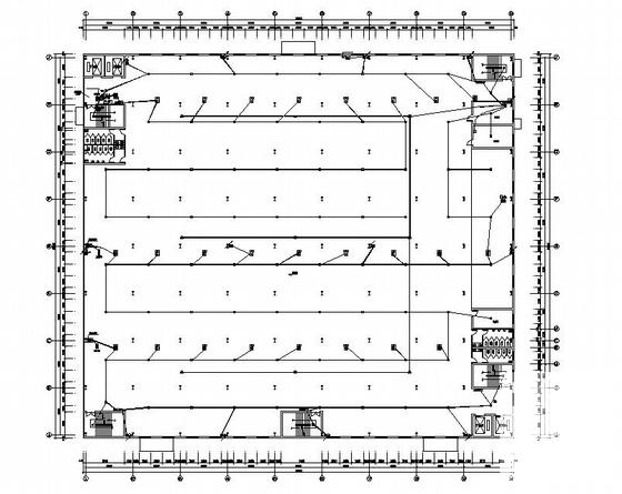 3层服装厂电气设计图纸（二级负荷）(防雷接地系统等) - 2