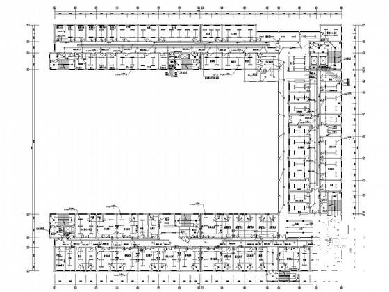 9层医院电气设计CAD施工图纸 - 1