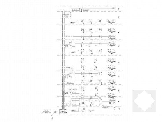 9层医院电气设计CAD施工图纸 - 5