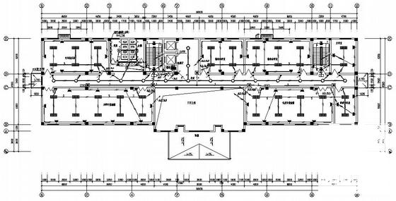 6层科研中心楼电气设计CAD图纸 - 4