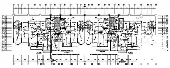 28层居住小区电气设计CAD图纸（一级负荷）(自动报警系统) - 1