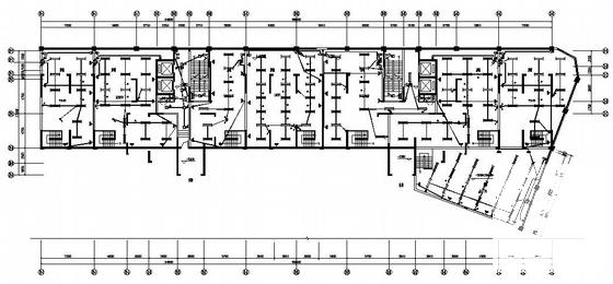 28层居住小区电气设计CAD图纸（一级负荷）(自动报警系统) - 2