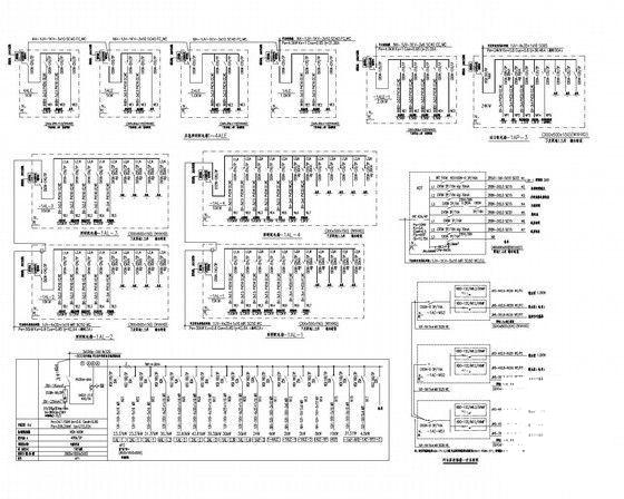 4层幼儿园电气CAD施工图纸（框架结构）(建筑面积) - 5