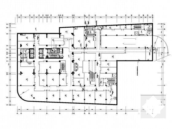 24层综合商务办公大厦电气CAD施工图纸（甲级设计院商场及办公式公寓） - 5