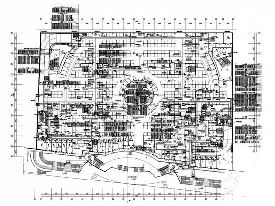 大型地下购物广场电气设计CAD施工图纸（审图意见） - 2