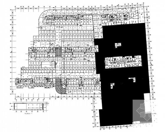 住宅楼地下车库电气设计CAD施工图纸 - 3