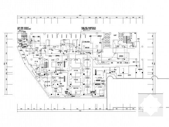 12层大型医院综合楼电气CAD施工图纸（地下室） - 4