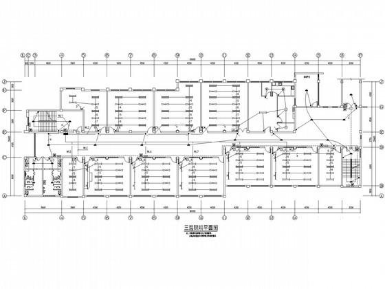 教学康复多层综合楼电气设计CAD施工图纸（人防） - 2