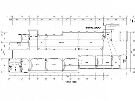 教学康复多层综合楼电气设计CAD施工图纸（人防） - 3