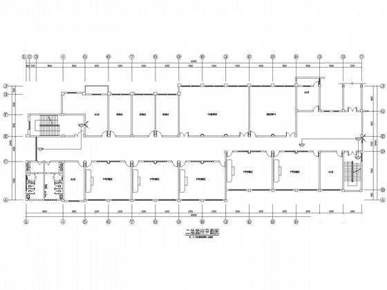 教学康复多层综合楼电气设计CAD施工图纸（人防） - 4