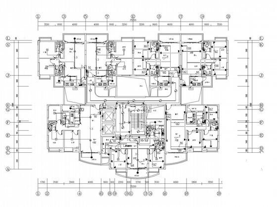 大型11层办公综合楼电气CAD施工图纸 - 1