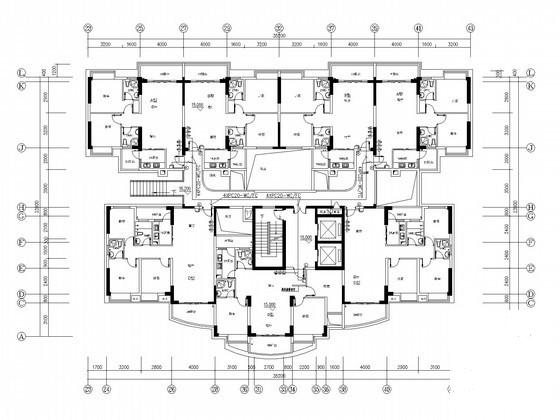 大型11层办公综合楼电气CAD施工图纸 - 2