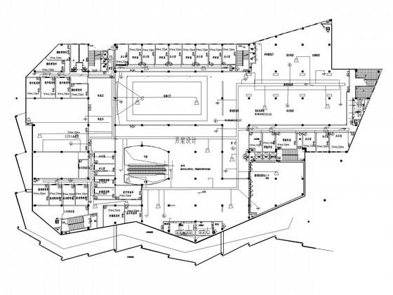 多层规划展览馆装修电气设计图纸（甲级设计院） - 1